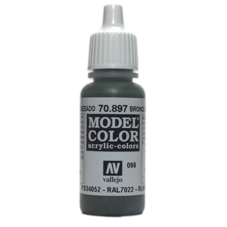 Vallejo Model Colour - Bronze Green 17 ml Old Formulation