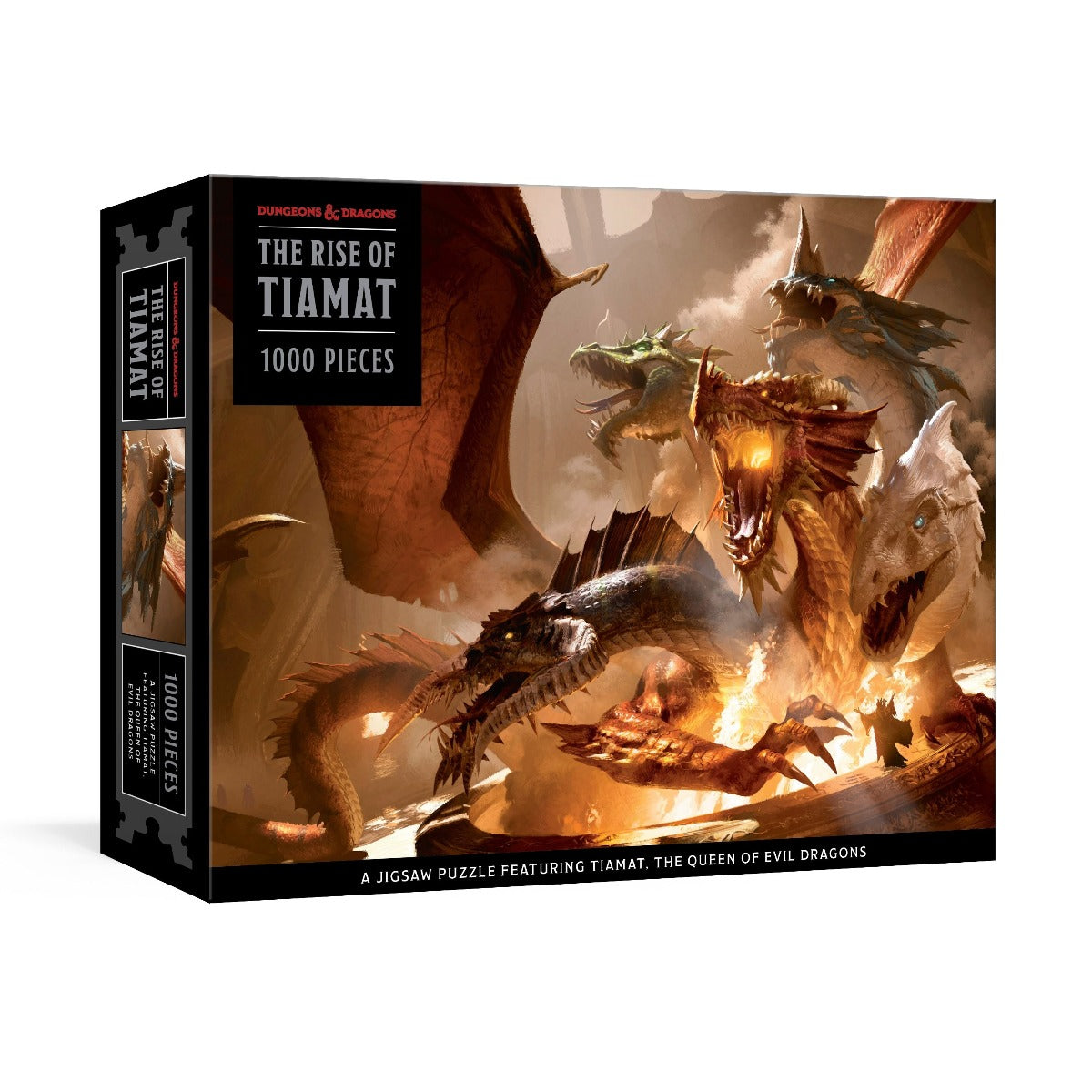 D&D Dungeons and Dragons The Rise of Tiamat Dragon Puzzle