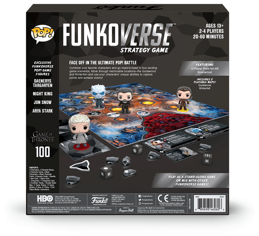 Funkoverse – Game Of Thrones 100 4-Pack