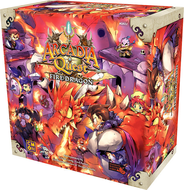 Arcadia Quest Fire Dragon Expansion Pack