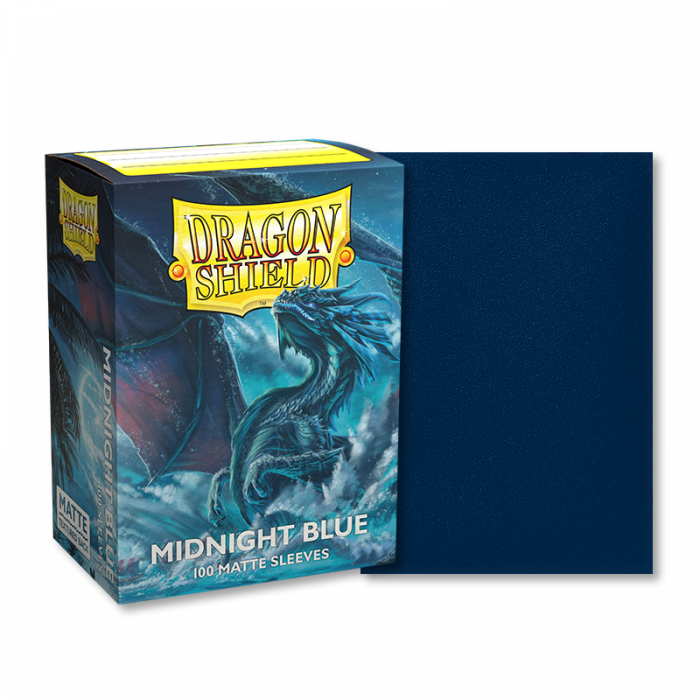 Sleeves - Dragon Shield - Box 100 - Midnight Blue MATTE