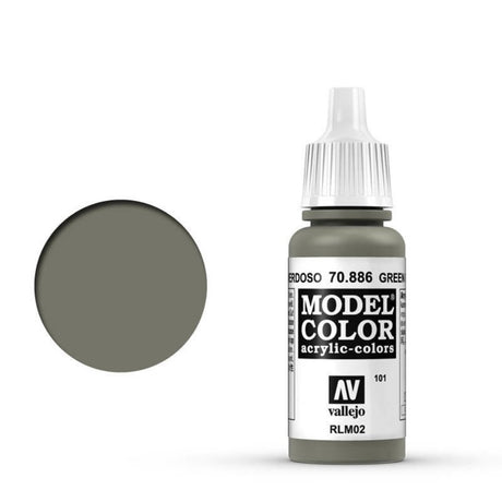 Vallejo Model Colour - Green Grey RLM02 17 ml Old Formulation