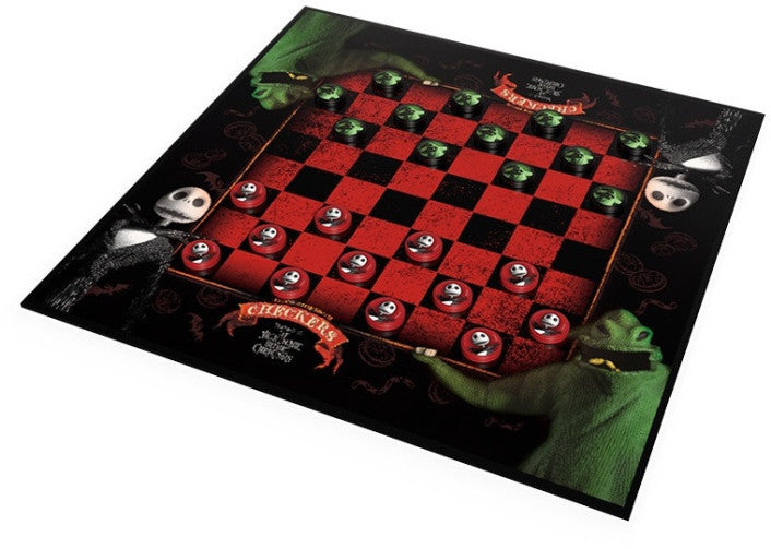 Checkers: Disney Tim Burton The Nightmare Before Christmas