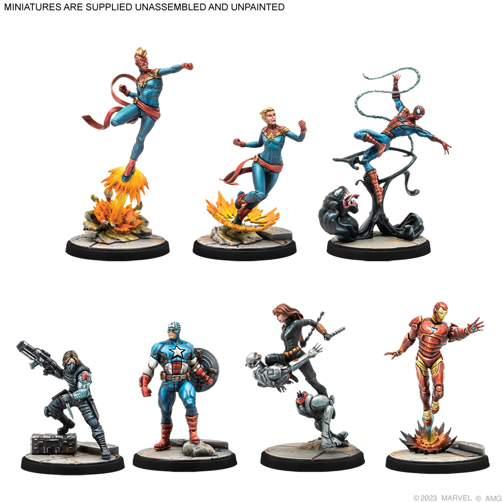 Marvel Crisis Protocol Miniatures Game Earth's Mightiest Core Set