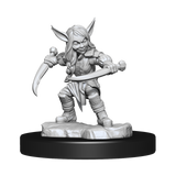 Critical Role Unpainted Miniatures Goblin Sorceror and Rogue Female