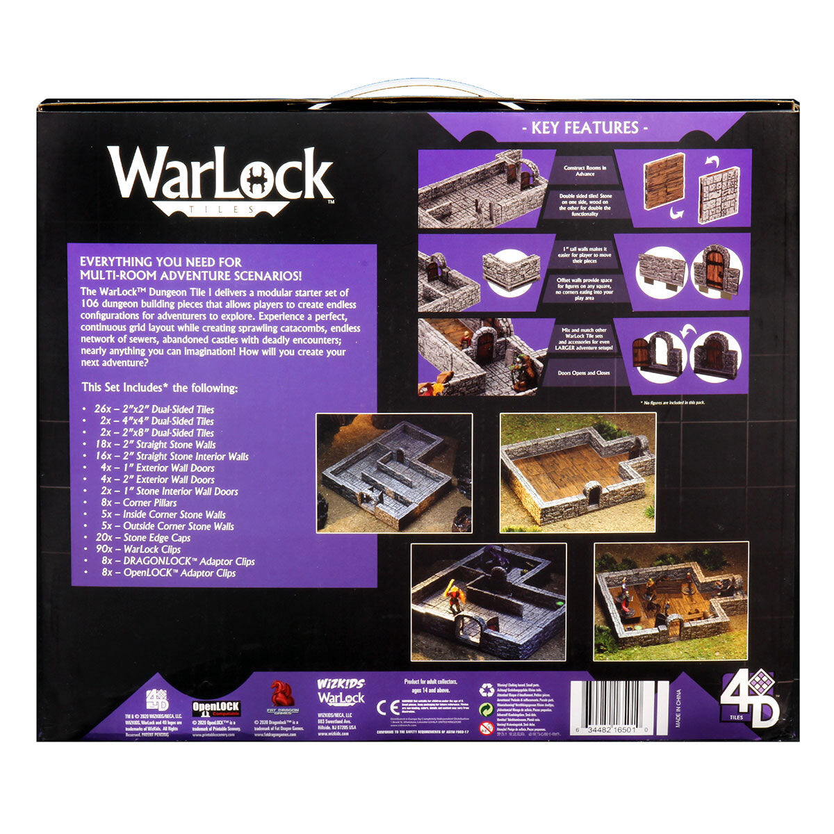 WarLock Tiles Dungeon Tiles I