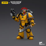 Warhammer Collectibles: 1/18 Scale Imperial Fists Legion MkIII Tactical Squad Legionary with Vexilla