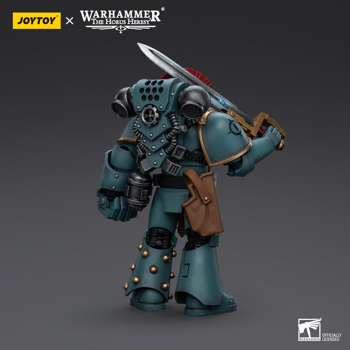 Warhammer Collectibles: 1/18 Scale Sons of Horus MKIV Tactical Squad Sergeant with Power Fist