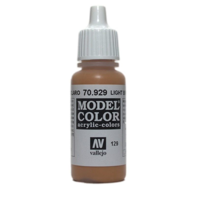 Vallejo Model Colour - Light Brown 17 ml Old Formulation