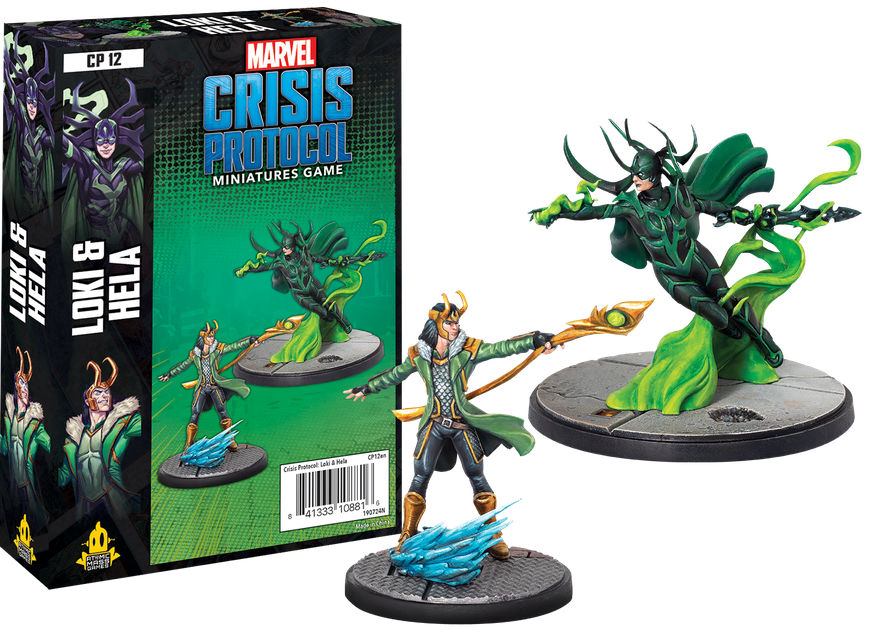 Marvel Crisis Protocol Miniatures Game Loki and Hella Expansion