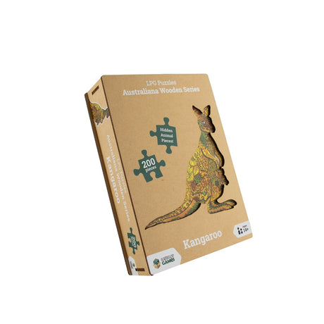 LPG Wooden Puzzle Australiana Series 01 - Kangaroo