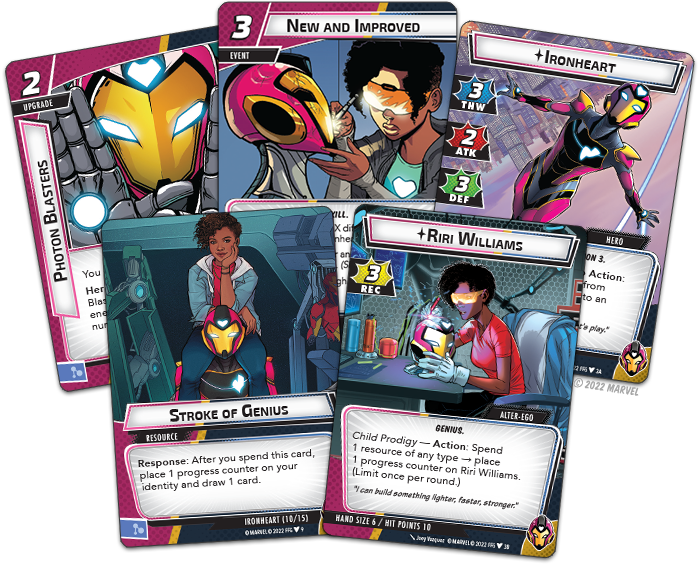 Marvel Champions LCG Ironheart Hero Pack