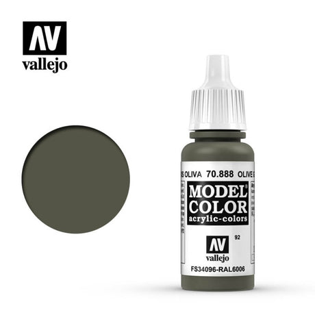 Vallejo Model Colour - Olive Grey 17 ml Old Formulation