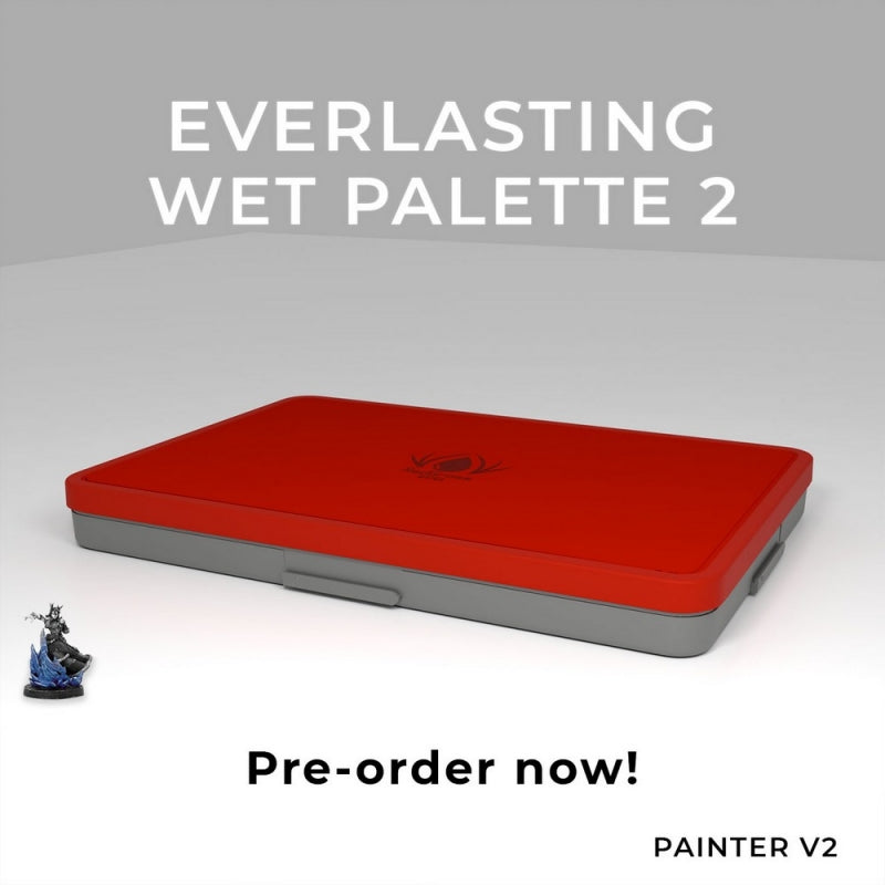 Redgrass Everlasting Wet Palette Painter V2