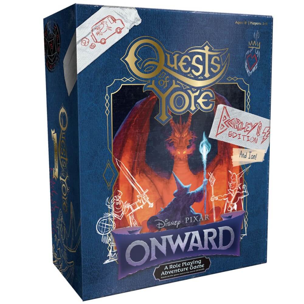 Disney Pixar Onward Quests of Yore Barley's Edition