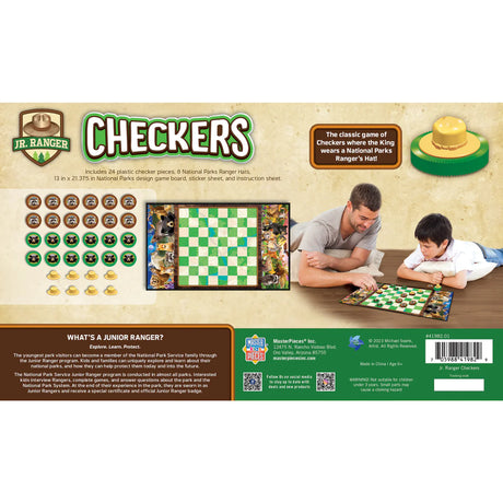 Masterpieces Checkers Jr Ranger National Parks