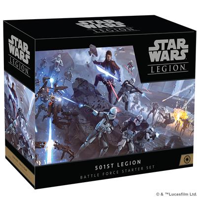 Star Wars Legion 501st Legion Battle Force Starter Set