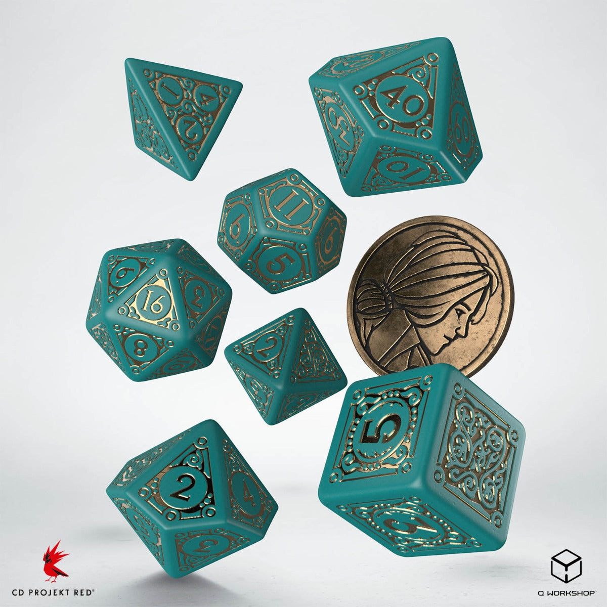 Q Workshop - The Witcher Dice Set Triss - The Beautiful Healer