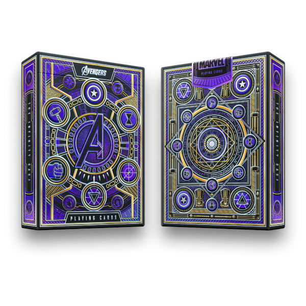 Theory 11 Avengers Playing Cards Purple