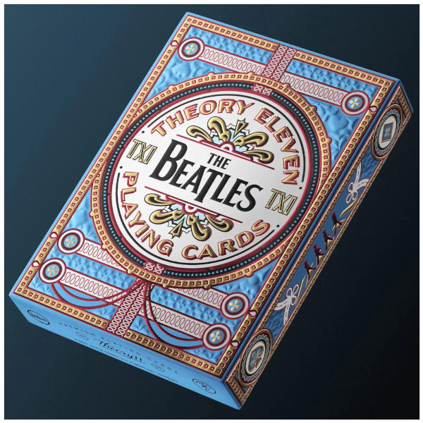 Theory 11 The Beatles Playing Cards Blue
