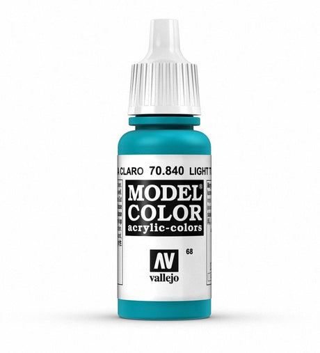 Vallejo Model Colour - Light Turquoise 17 ml Old Formulation