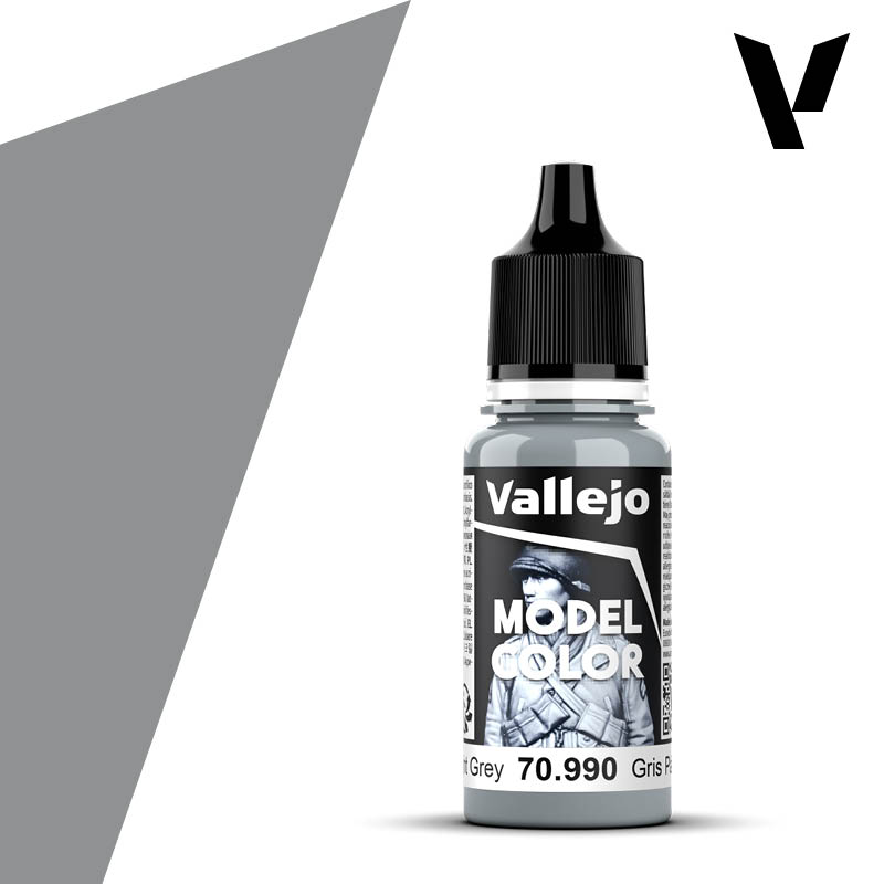 Vallejo Model Colour - Light Grey 17 ml Old Formulation