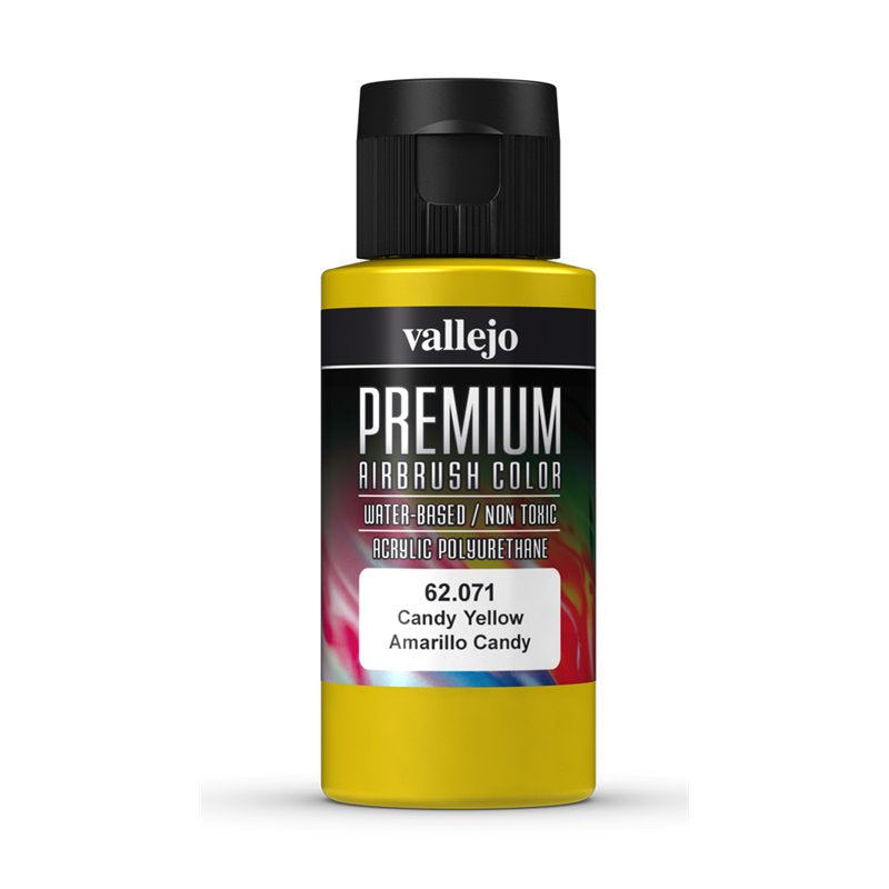 Vallejo Premium Colour - Candy Yellow 60 ml