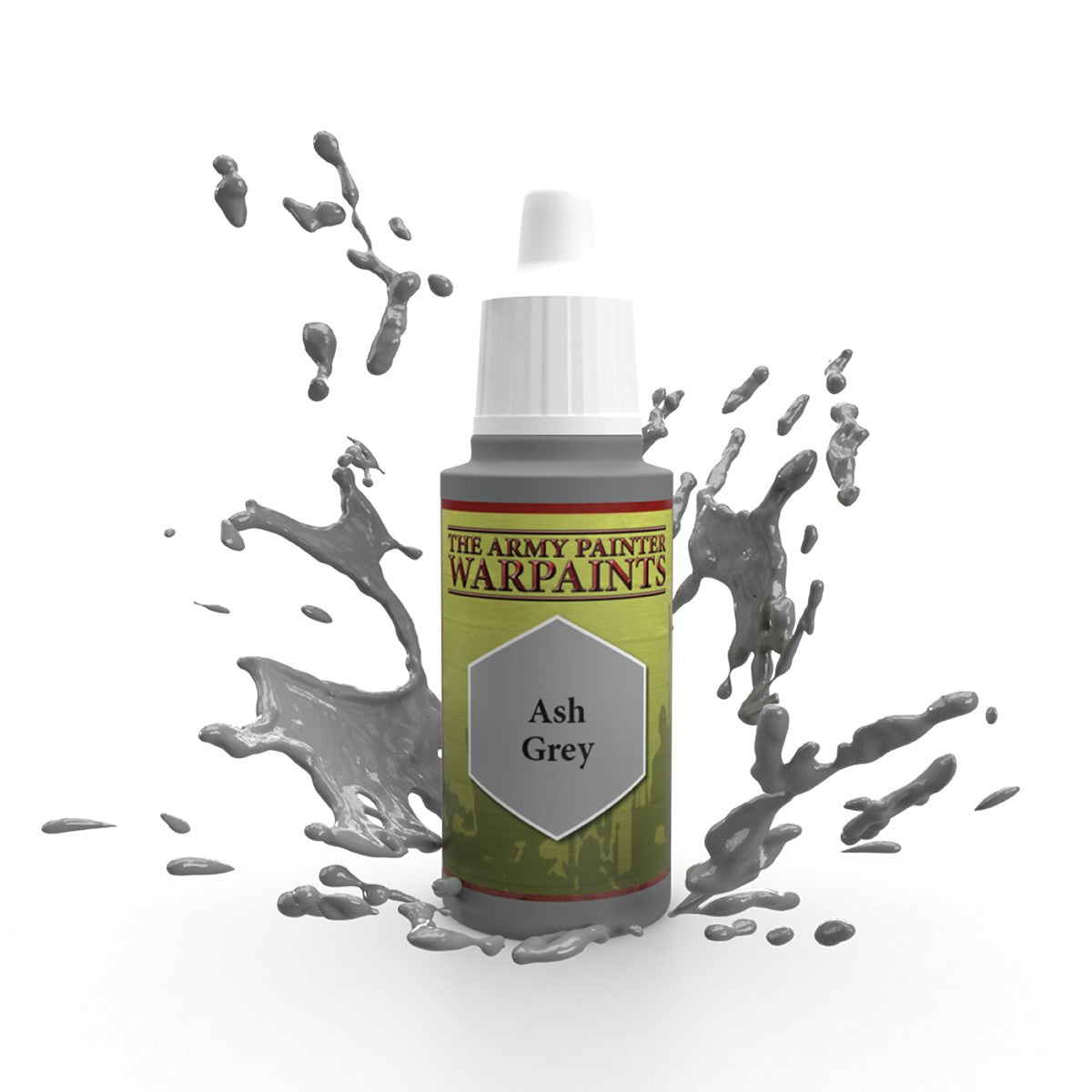 Army Painter - Warpaints - Ash Grey Acrylic Paint 18ml