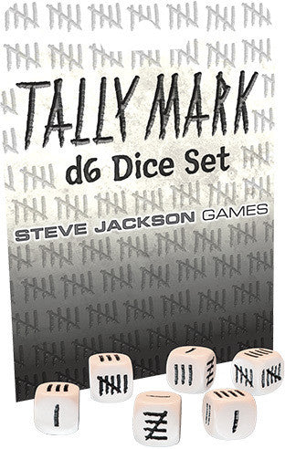 Tally Mark D6 Dice Set