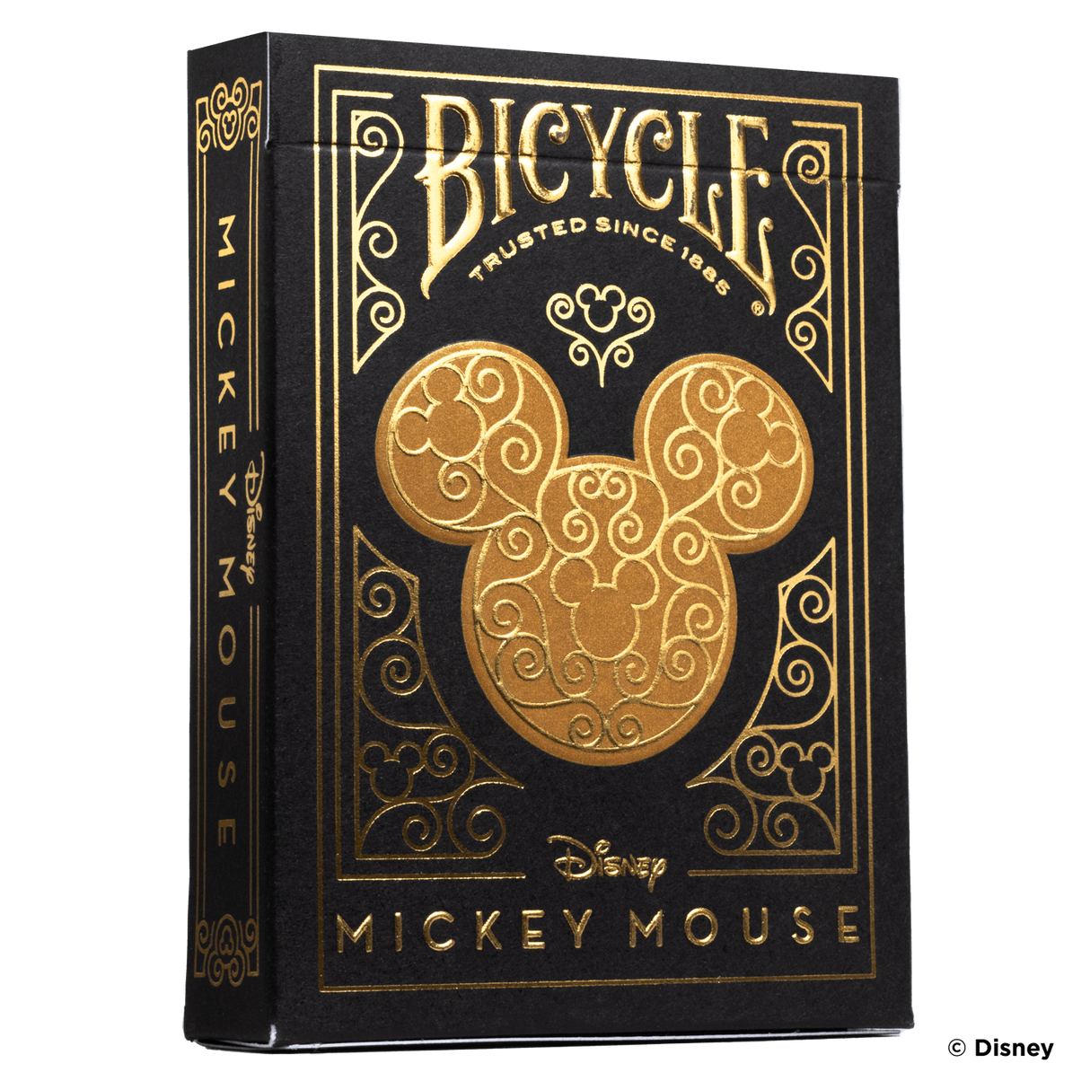 Bicycle Disney Black & Gold Mickey Playing Cards Display (6)