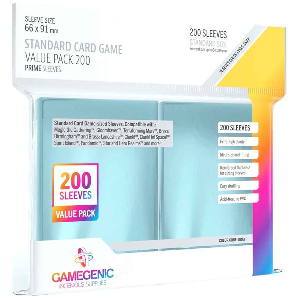 Gamegenic PRIME Sleeves: Standard CG Value Pack