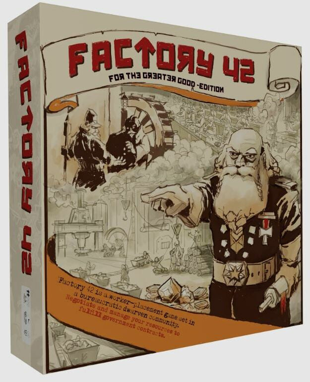 Factory 42 RPG For the Greater Good Edition