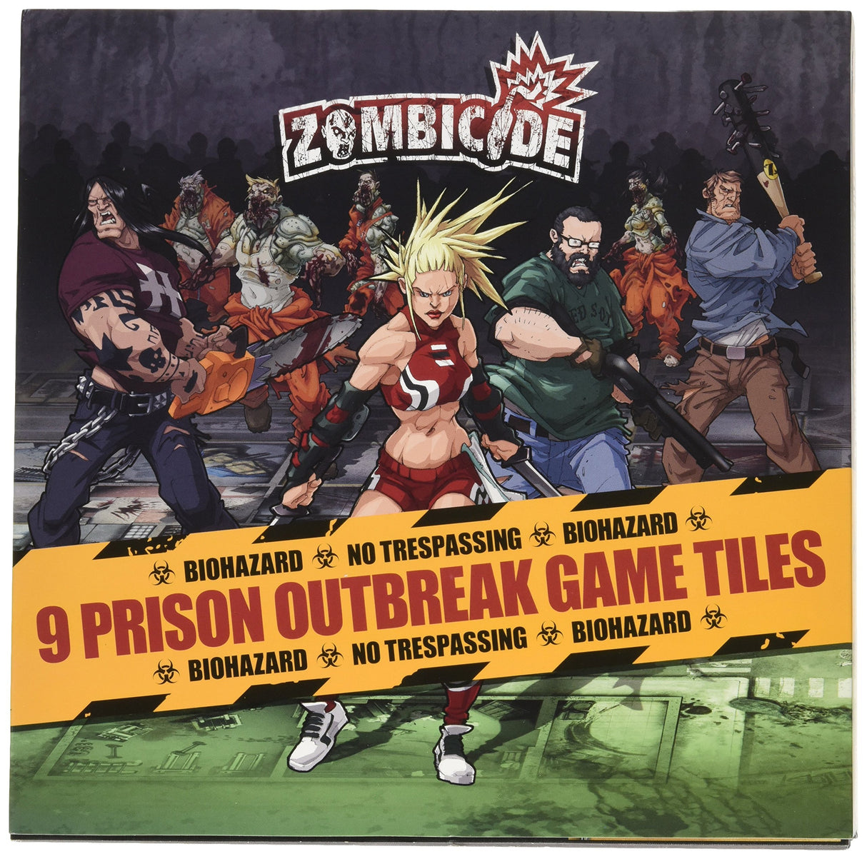 Zombicide: Prsion Outbreak Tiles Pack
