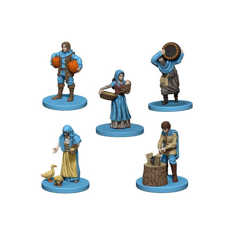 Agricola Game Pieces: Blue