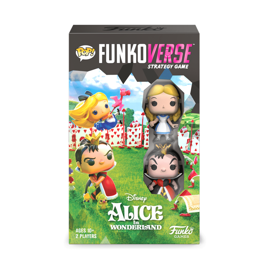 Funkoverse Alice in Wonderland 2 Pack Expandalone Strategy Board Game