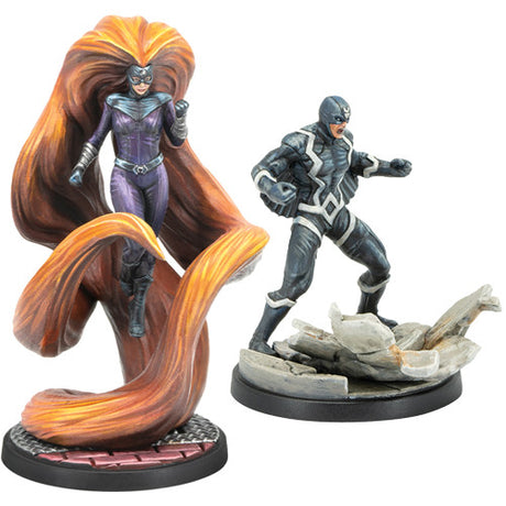Marvel Crisis Protocol Miniatures Game Black Bolt & Medusa