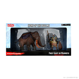D&D Icons of the Realms Miniatures Snowbound Frost Giant and Mammoth Premium Set (Set 19)