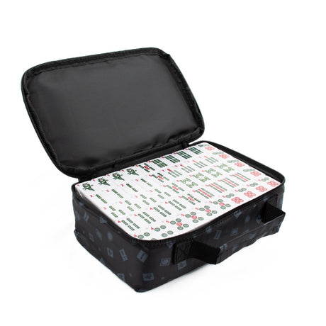 LPG Mahjong Travel Case - Classic Set w/ Black Tiles