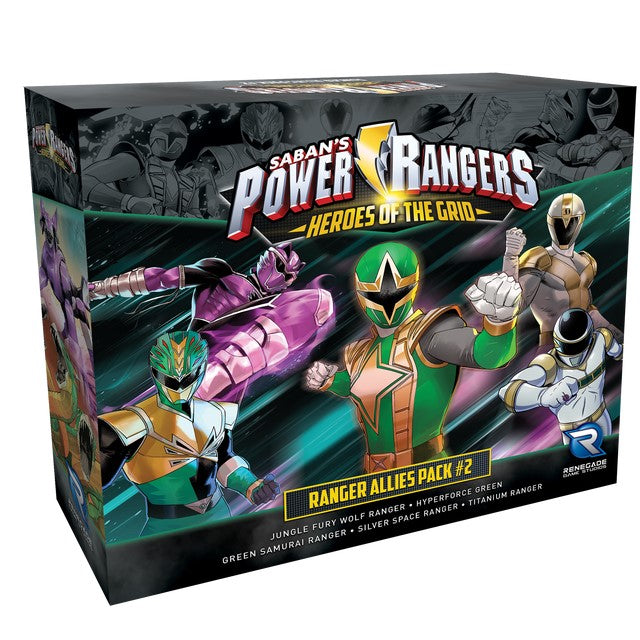 Power Rangers Heroes of the Grid - Ranger Allies Pack #2