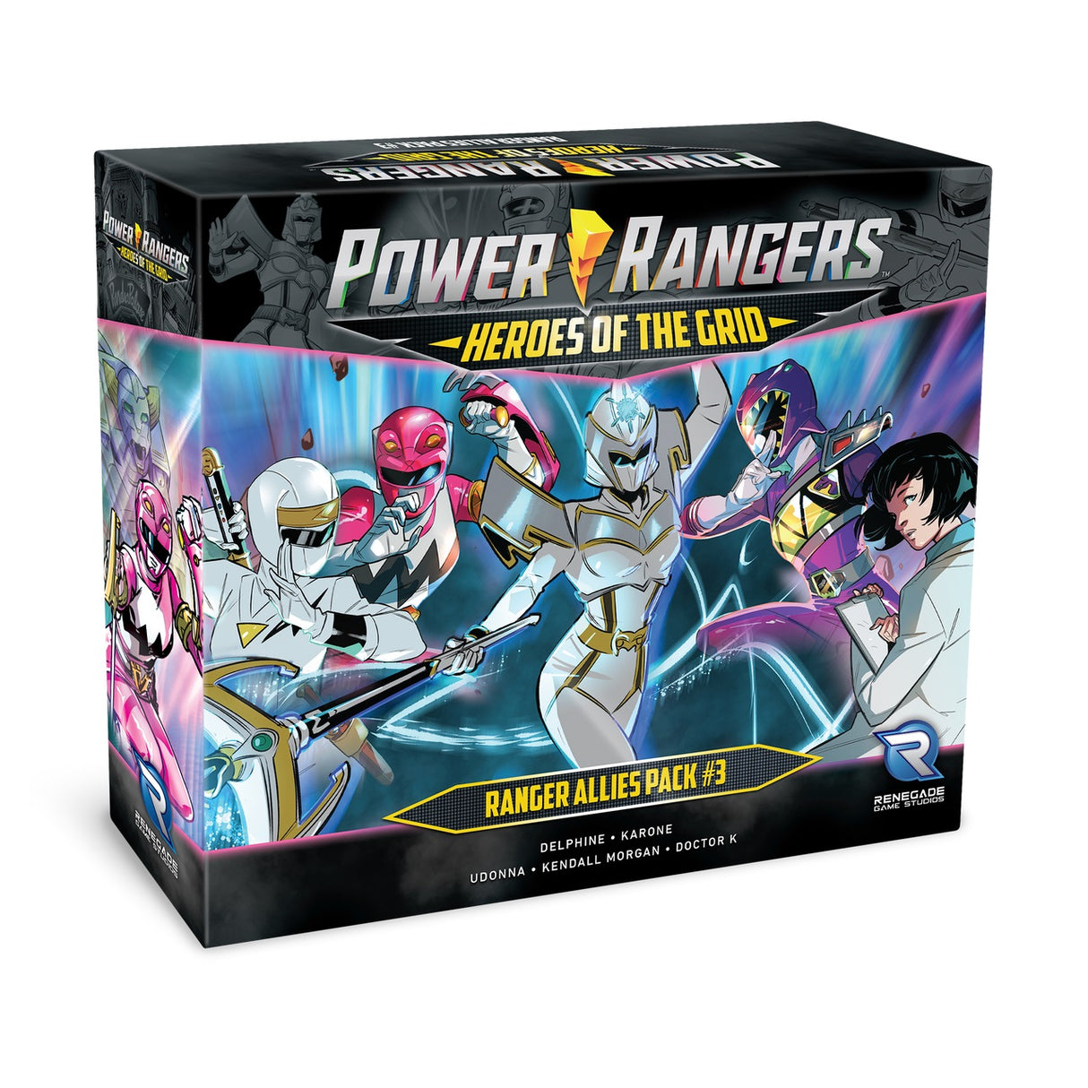 Power Rangers Heroes of the Grid - Ranger Allies Pack #3