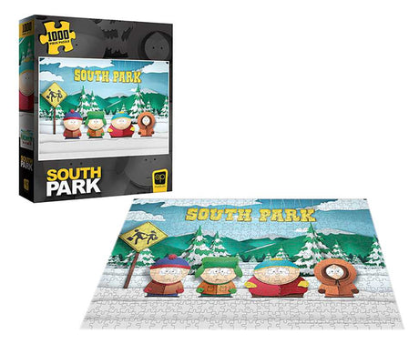 Puzzle: South Park "Paper Bus Stop" 1000pc