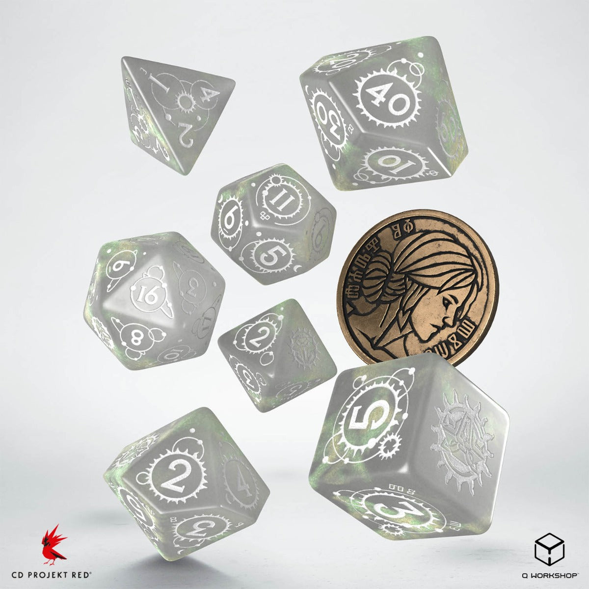Q Workshop - The Witcher Dice Set Ciri - The Lady Of Space And Time
