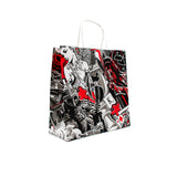 LPG Mini Paper Retail Bag "Alex Lehours" Red - Carton (250)